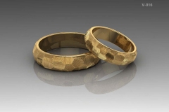 V-016 Klasikiniai vestuviniai žiedai